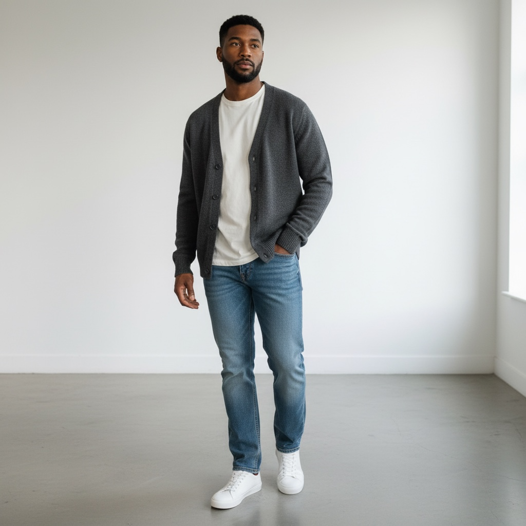 Merino Wool Cardigan