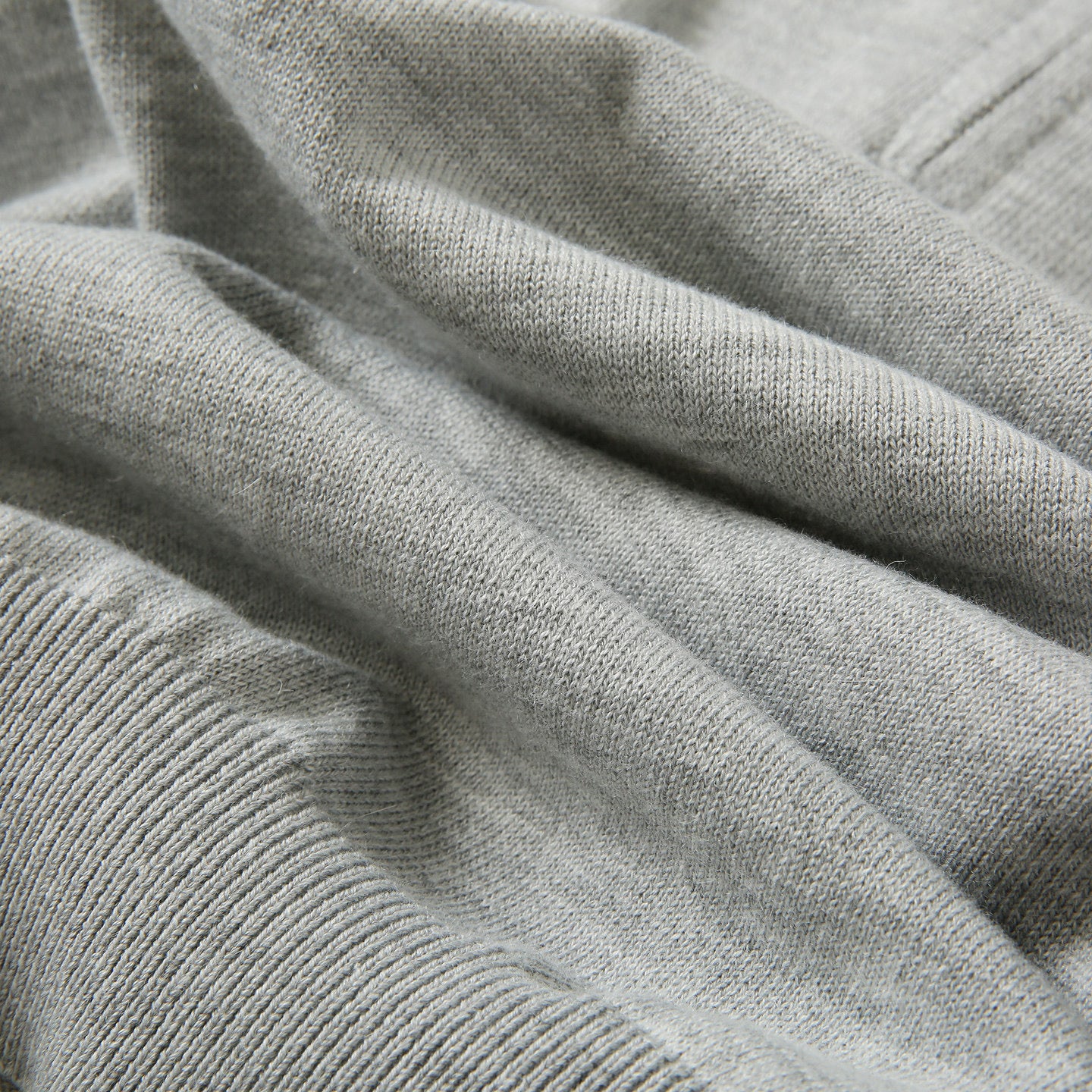 Wool Knitted Quarter-zip Polo